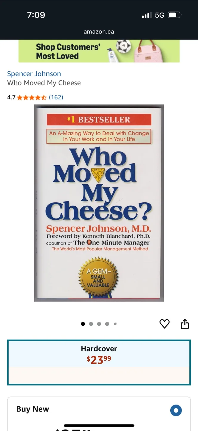 Who Moved My Cheese by Spencer Johnson, MD image indicator(2)