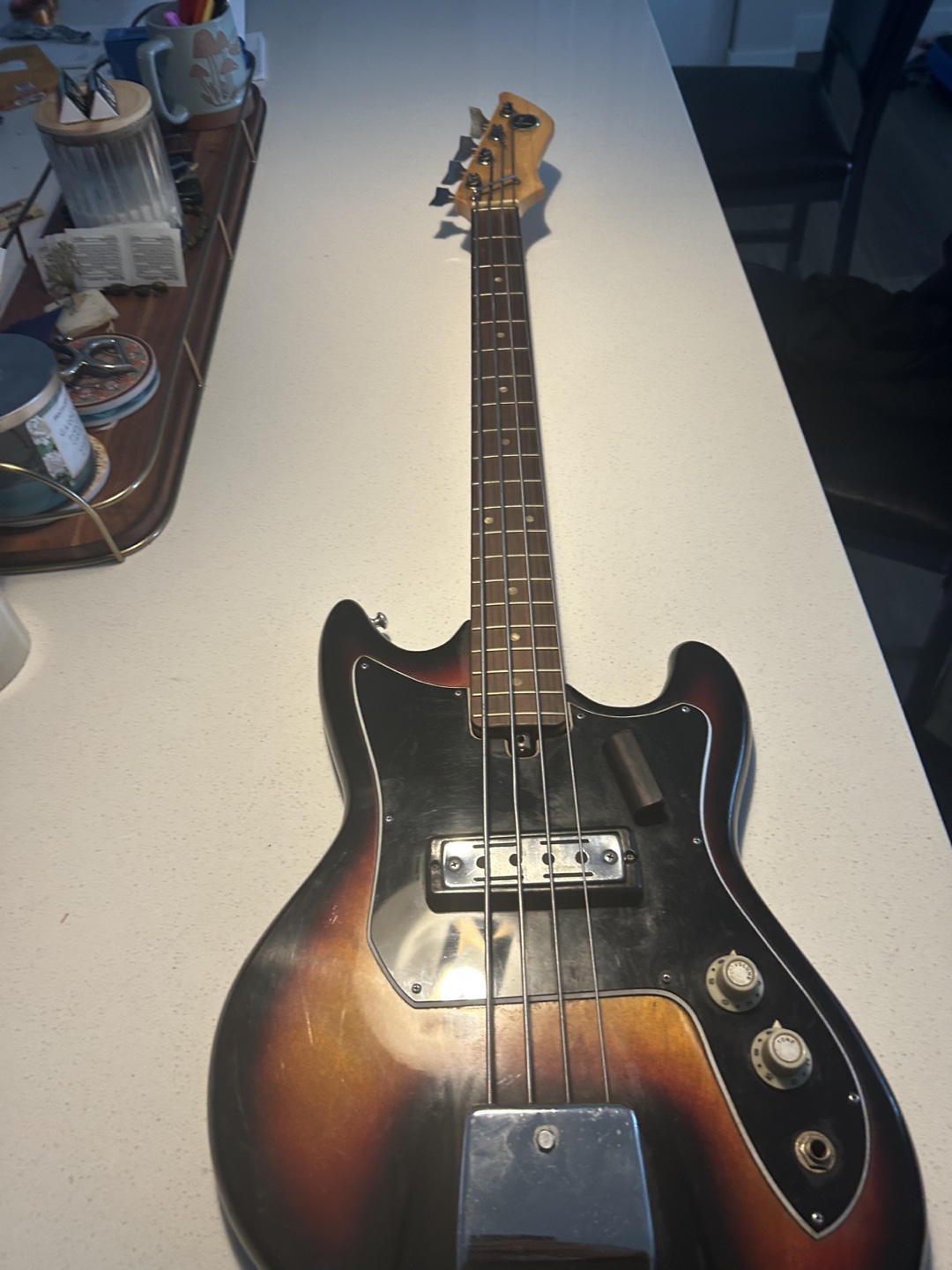 Vintage Kay Electric Bass Guitar