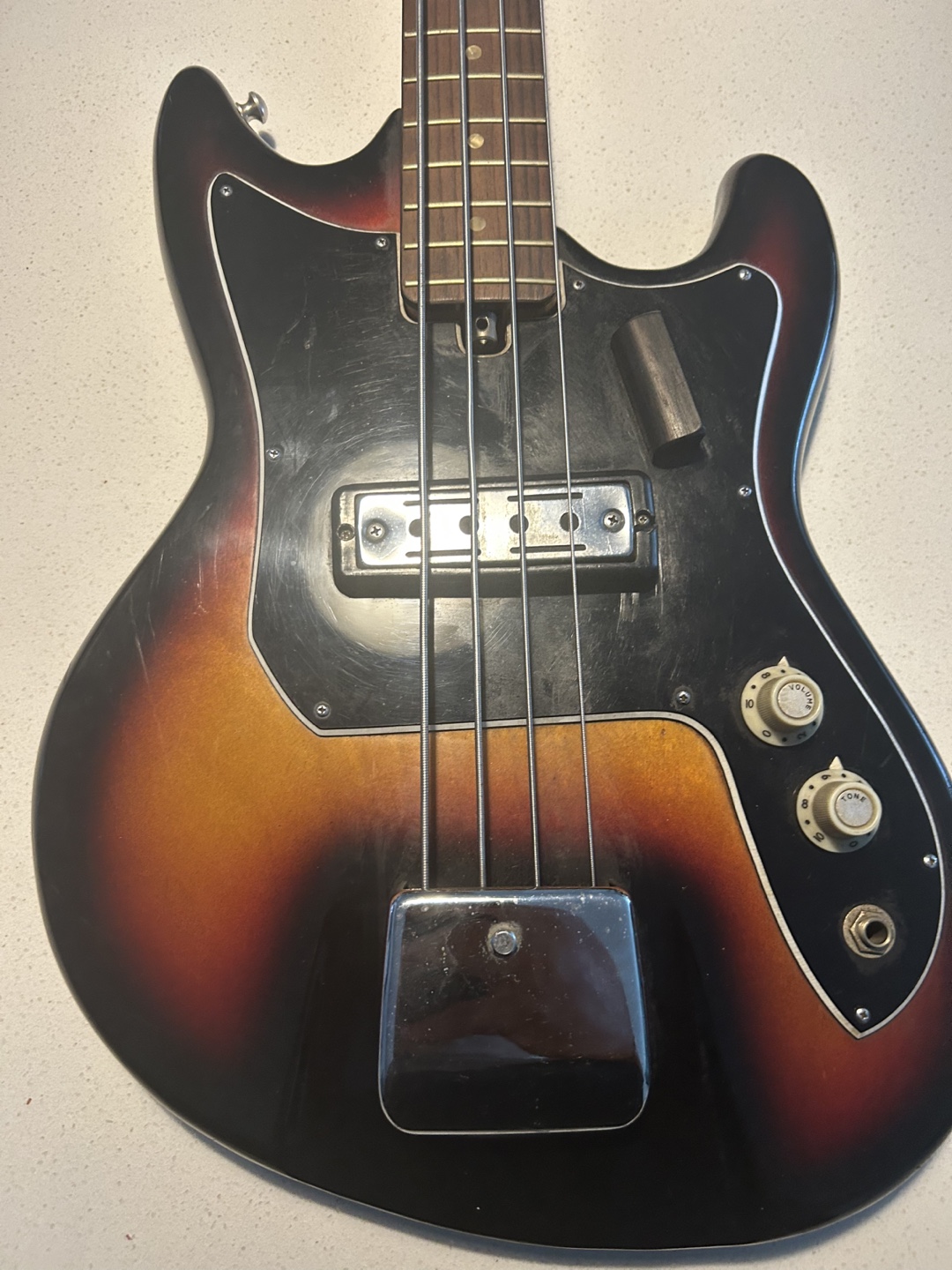 Vintage Kay Electric Bass Guitar - photo 2
