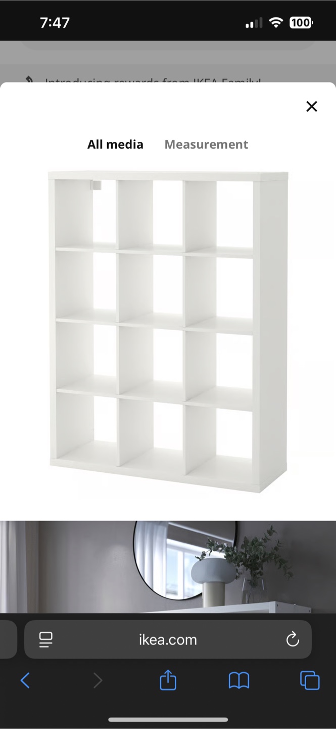IKEA Kallax Shelf Unit - White - photo 3