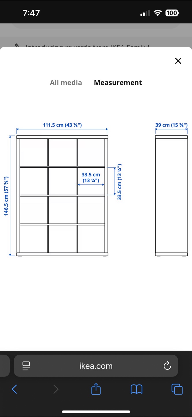 IKEA Kallax Shelf Unit - White - photo 2