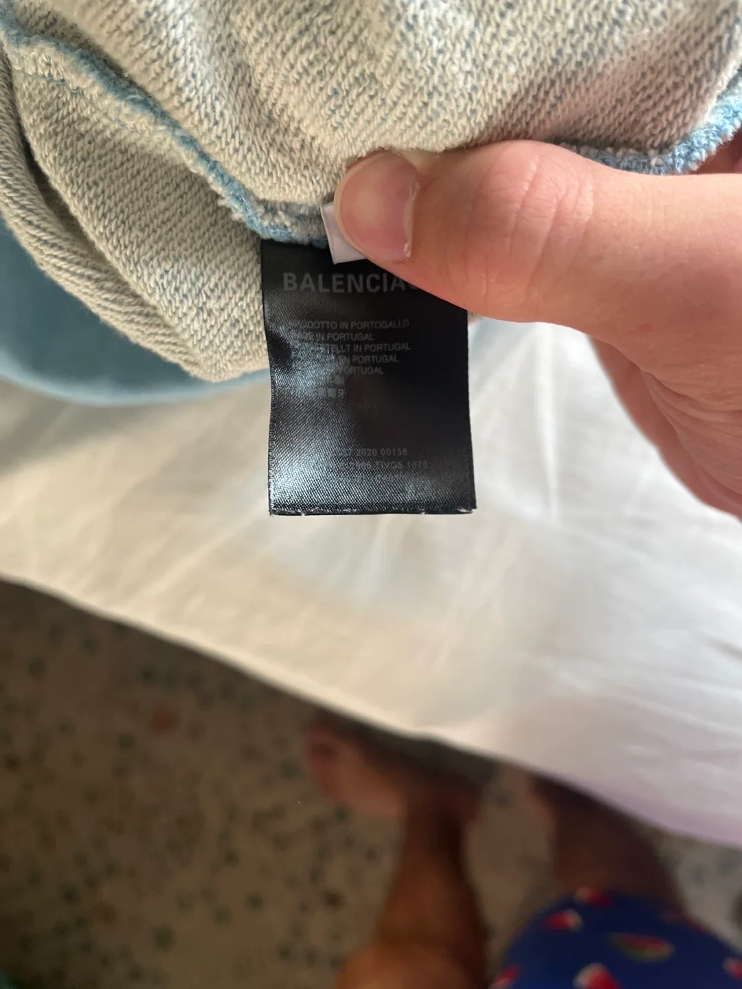 Balenciaga Hoodie - Light Blue image indicator(3)