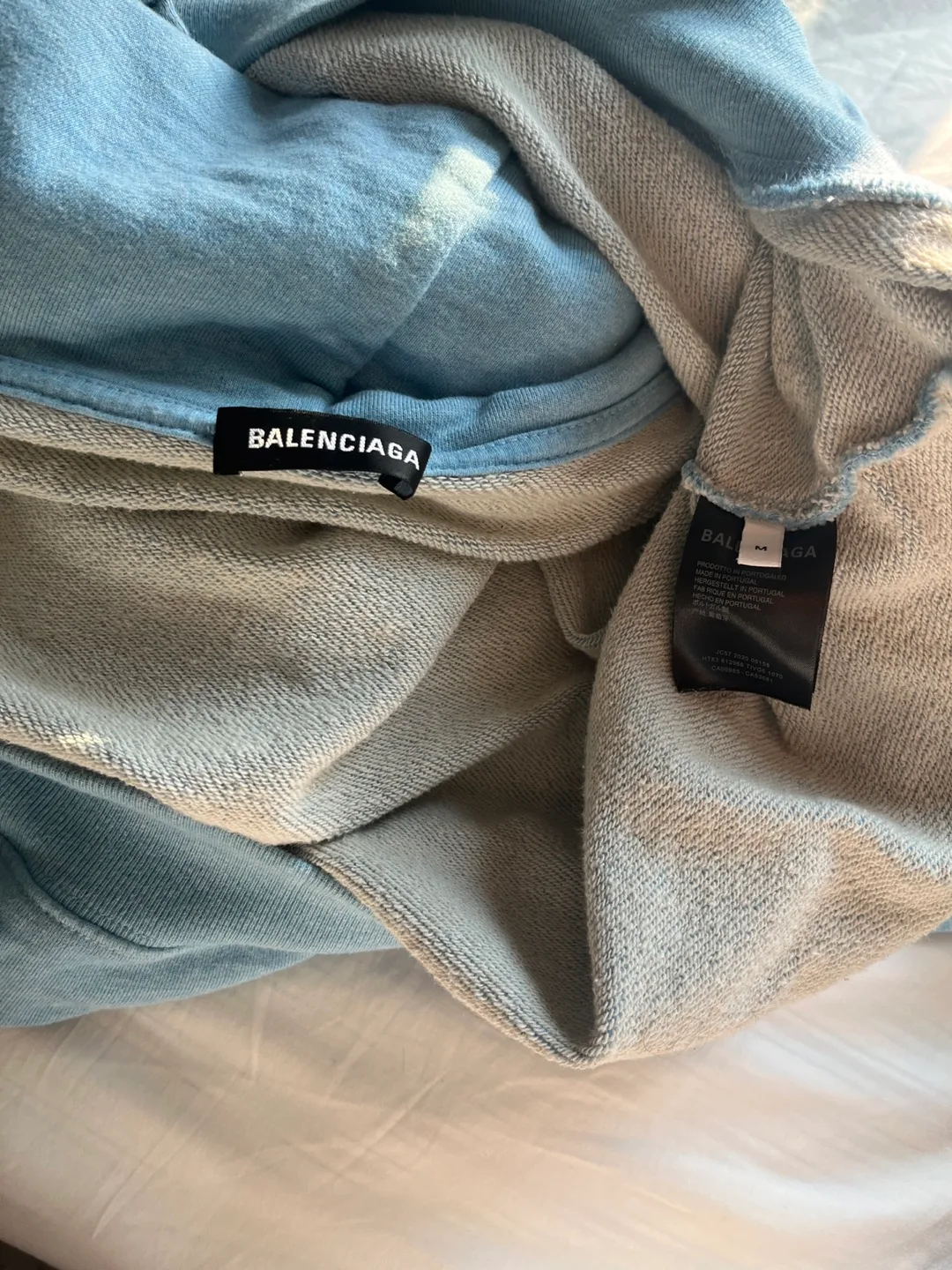 Balenciaga Hoodie - Light Blue image indicator(2)