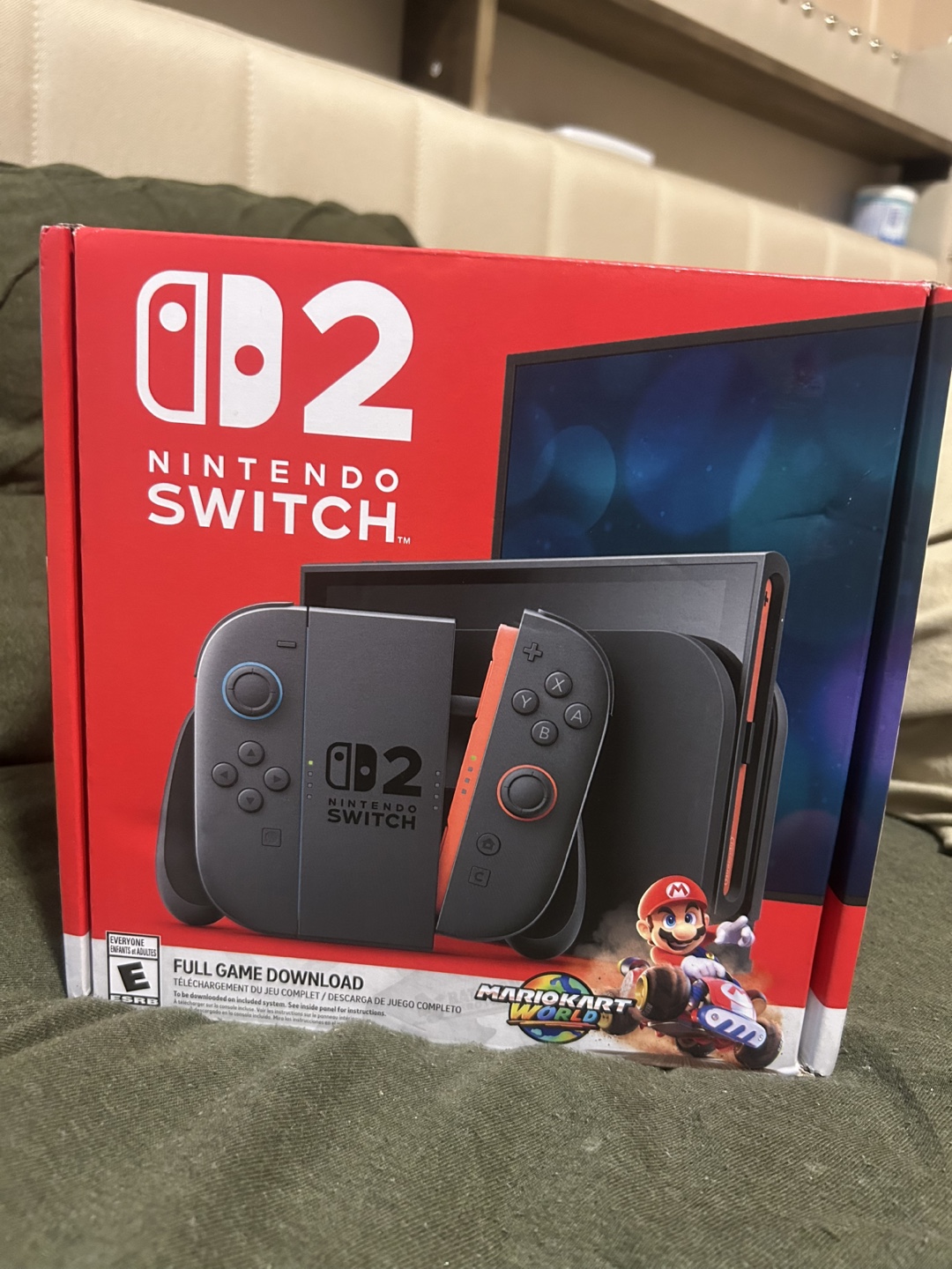 New Nintendo Switch OLED Model - Mario Kart Bundle