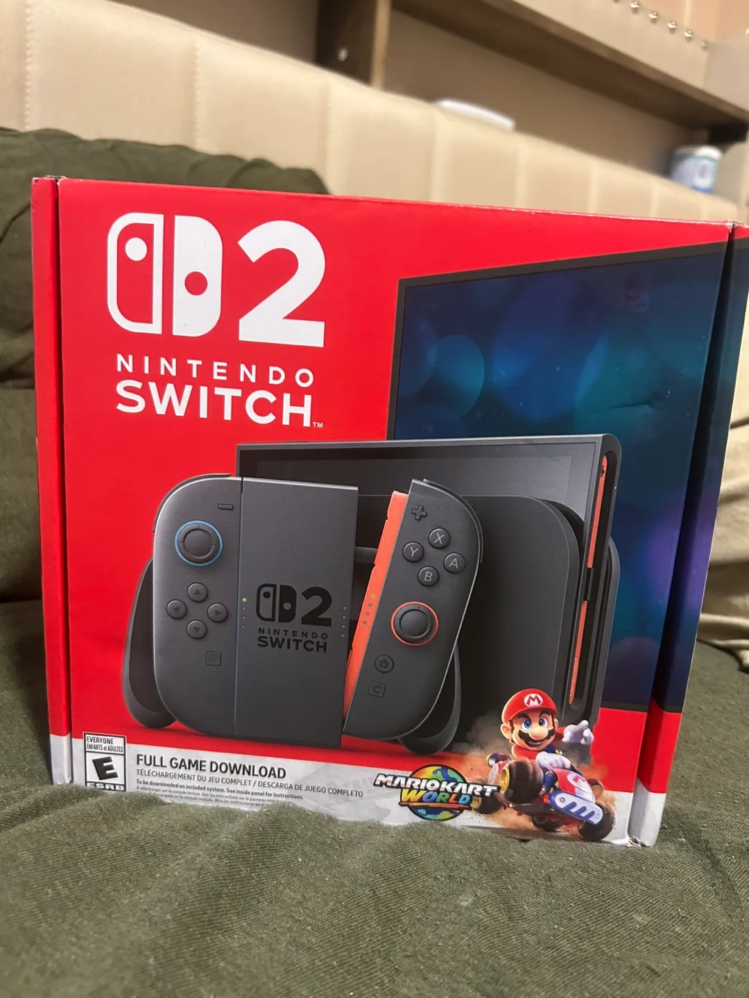 New Nintendo Switch OLED Model - Mario Kart Bundle thumbnail