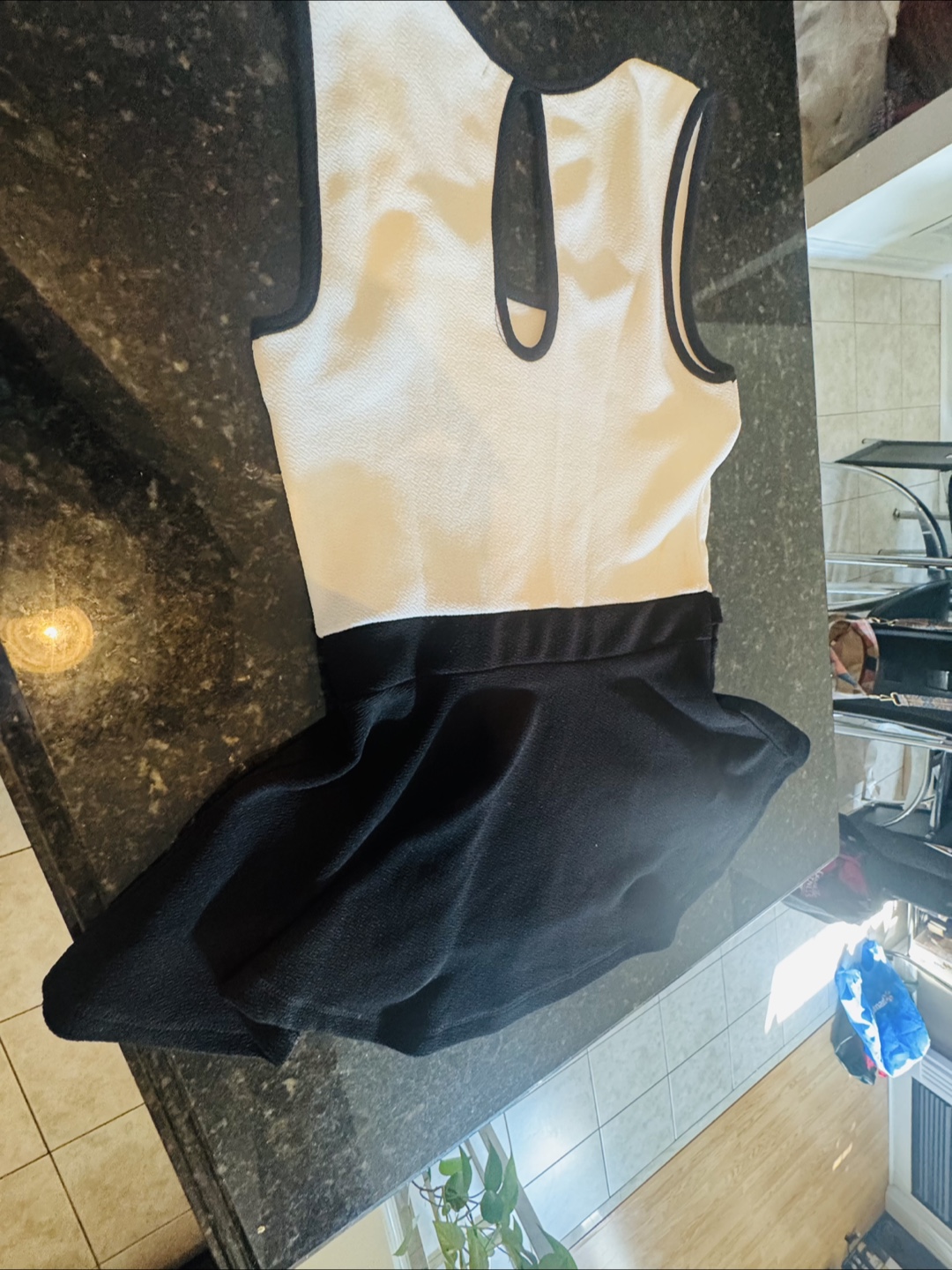 RW&B Black & White Dress - photo 3