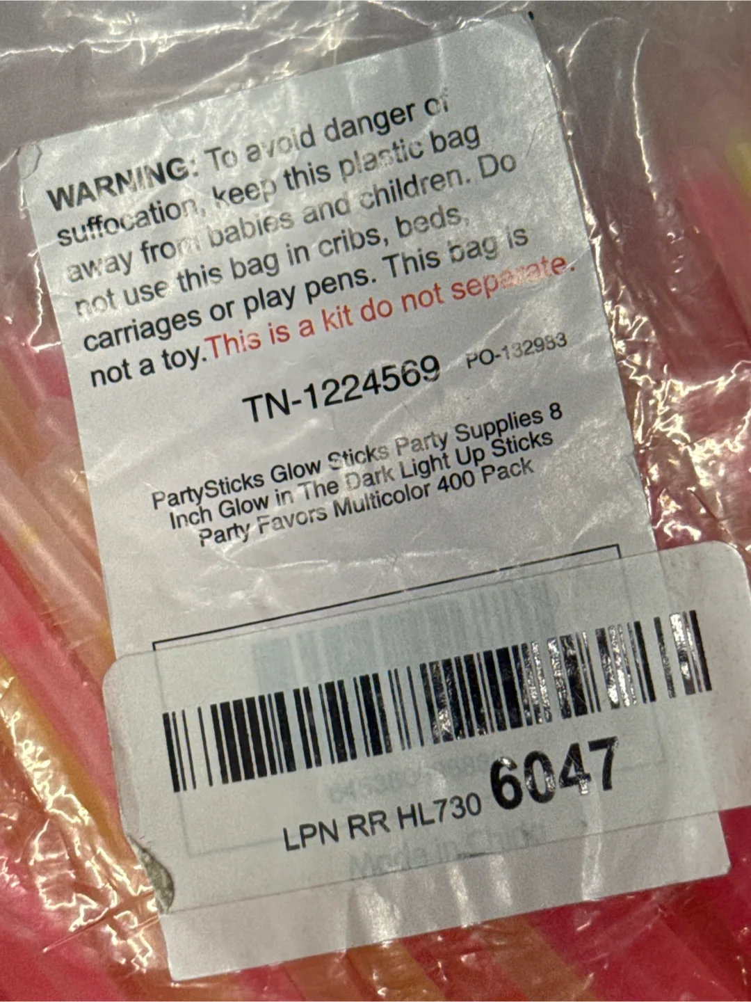 PartySticks Glow Sticks - 400 Pack image indicator(2)