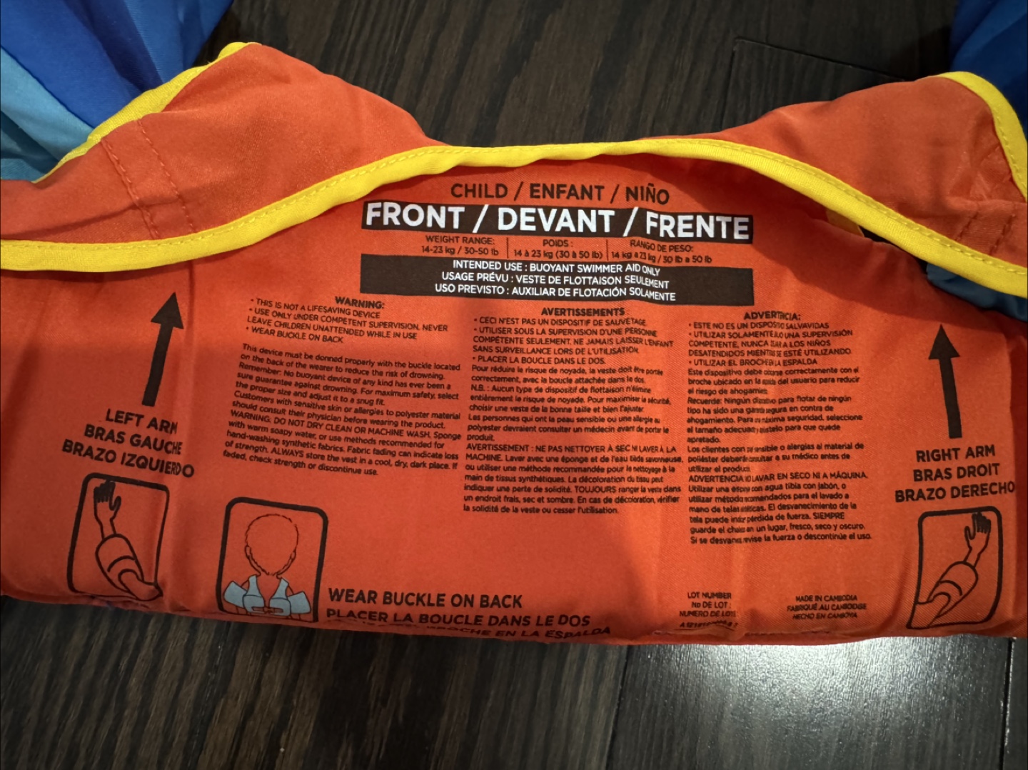 Stearns Puddle Jumper Child's Life Jacket - photo 4