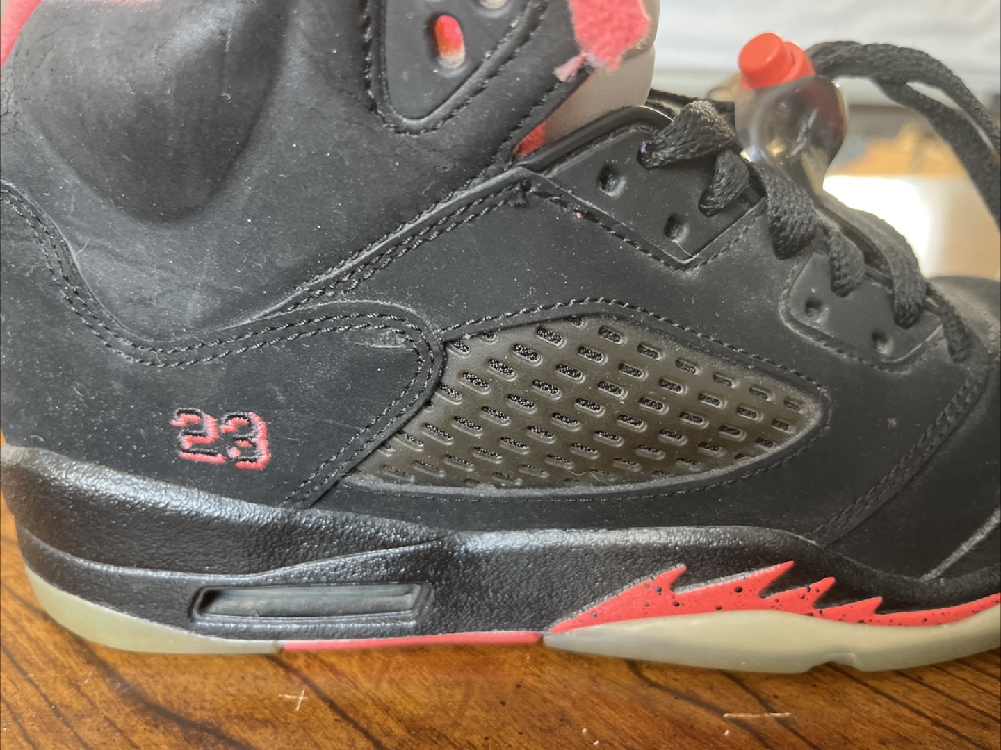 Jordan 5 Retro Anthracite Sneakers - photo 3