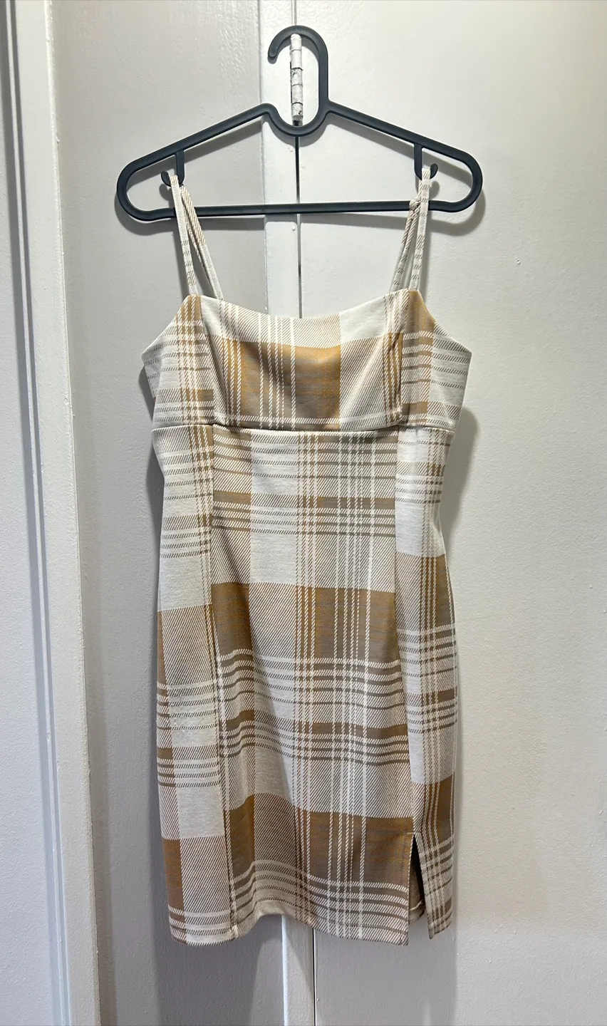 Plaid Mini Dress thumbnail