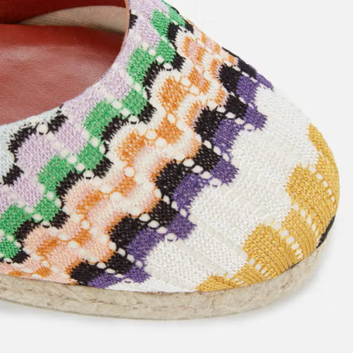 Castañer x Missoni Women's Carina Ankle-Tie Platform does image indicator(4)