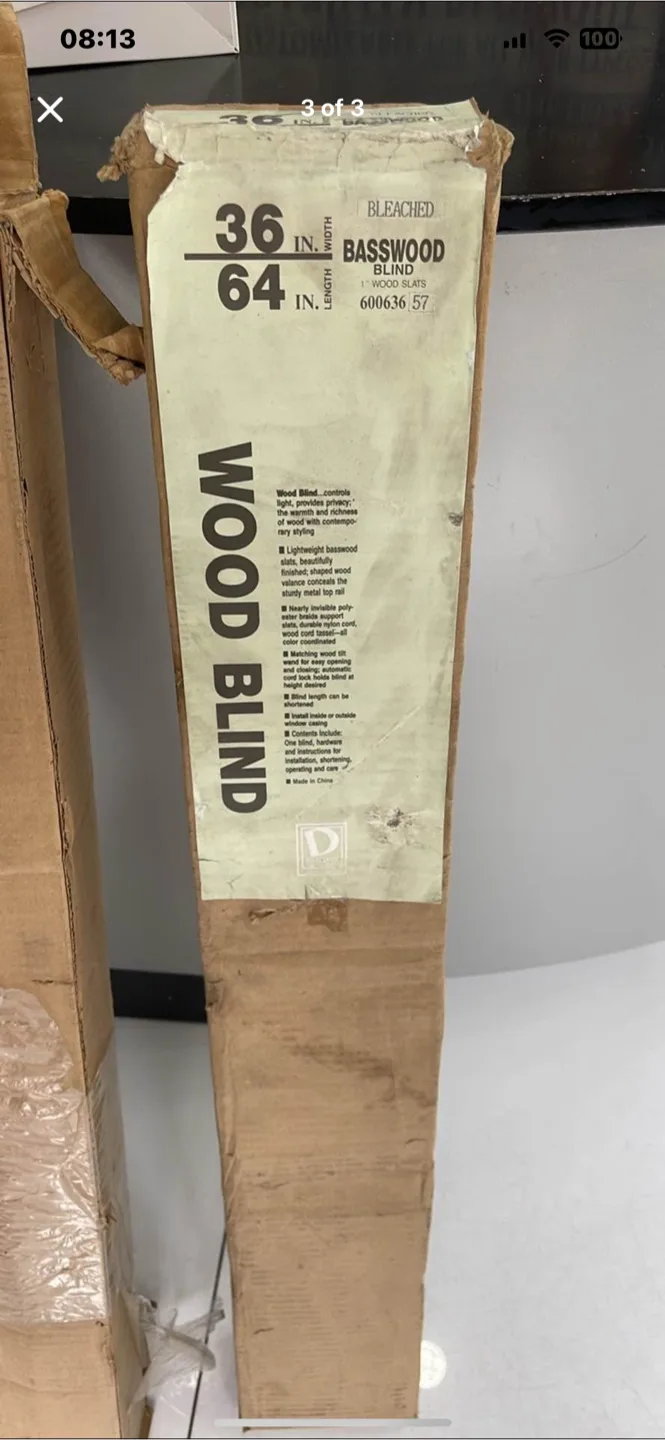 Achim Cordless Mini Blinds 30x64 & 36x64 image indicator(3)