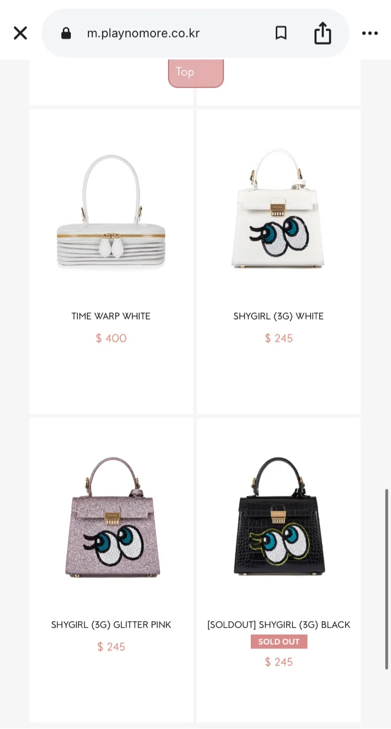 ‼️MOVING SALE‼️ playnomore shygirl (Korean brand) image indicator(3)