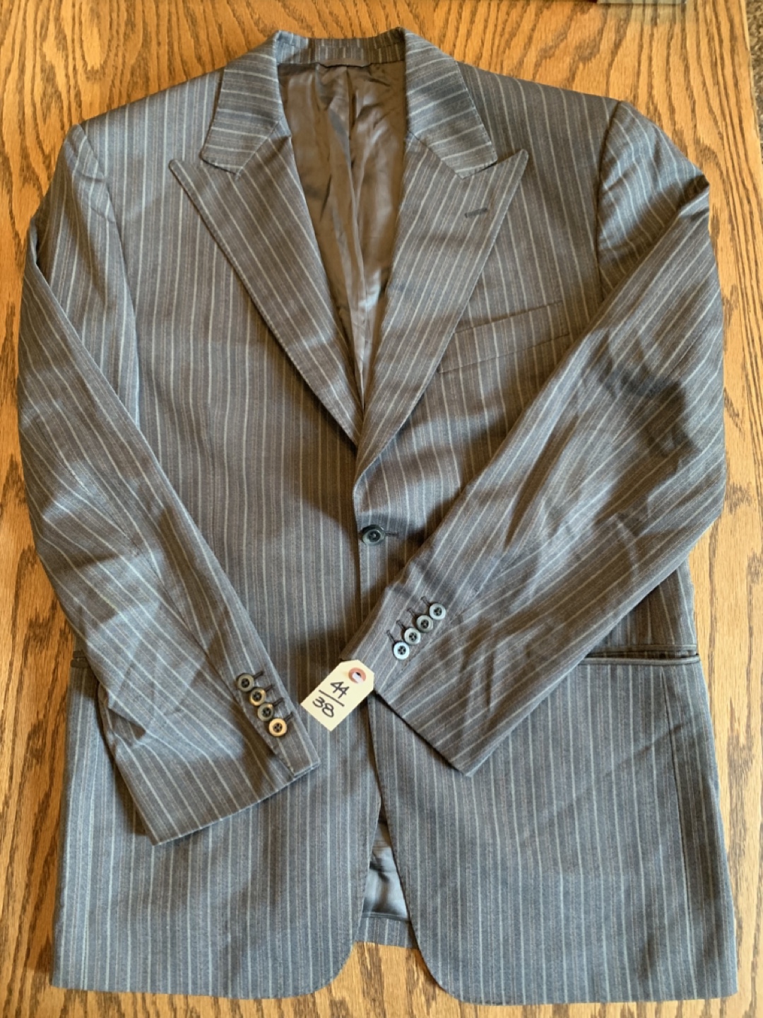 Dormeuil Amadeus Suit - Size 44/38 - Made in Italy