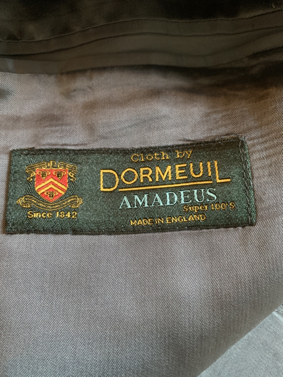 Dormeuil Amadeus Suit - Size 44/38 - Made in Italy - photo 3