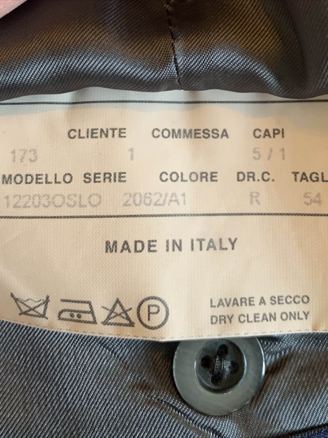 Dormeuil Amadeus Suit - Size 44/38 - Made in Italy - photo 5
