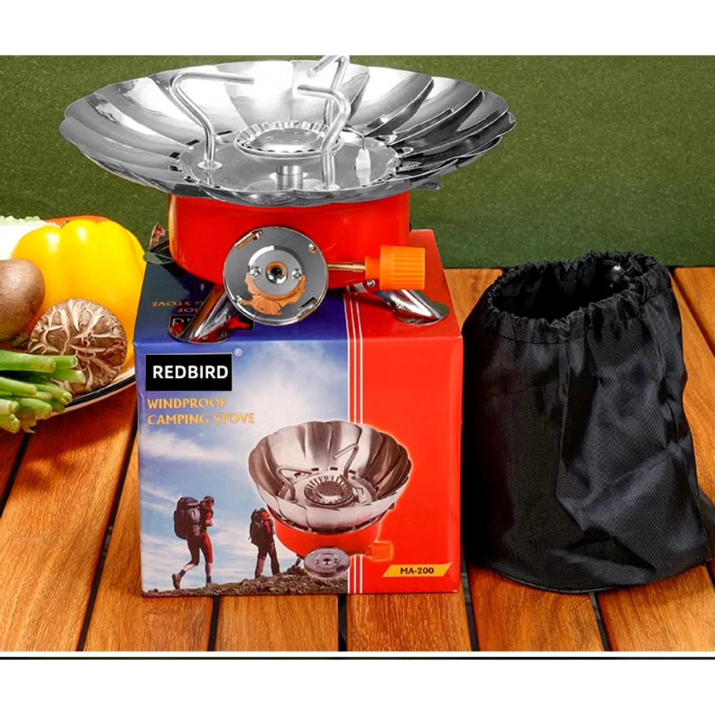 Windproof camping stove new thumbnail