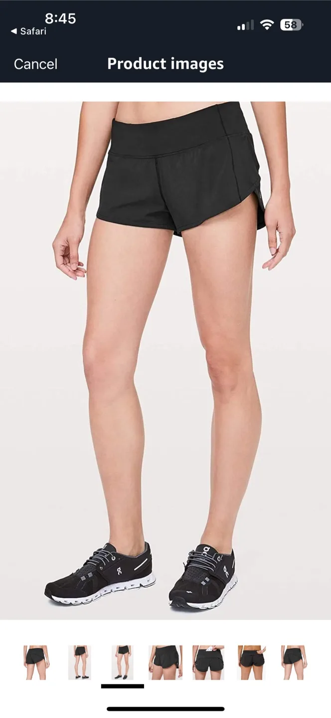 Lululemon Running Shorts (Size 10) image indicator(2)