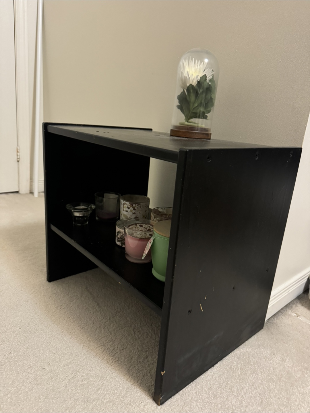 Black Wooden Shelf