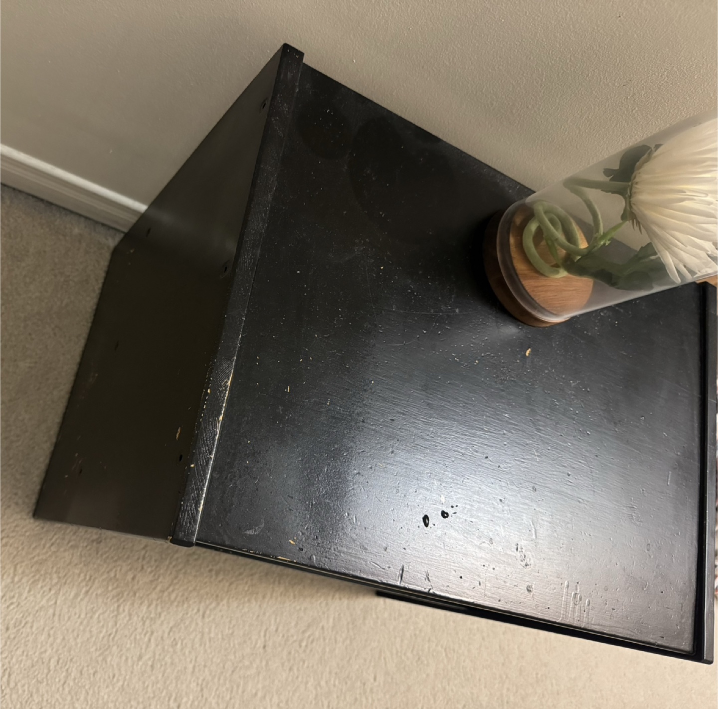 Black Wooden Shelf - photo 2