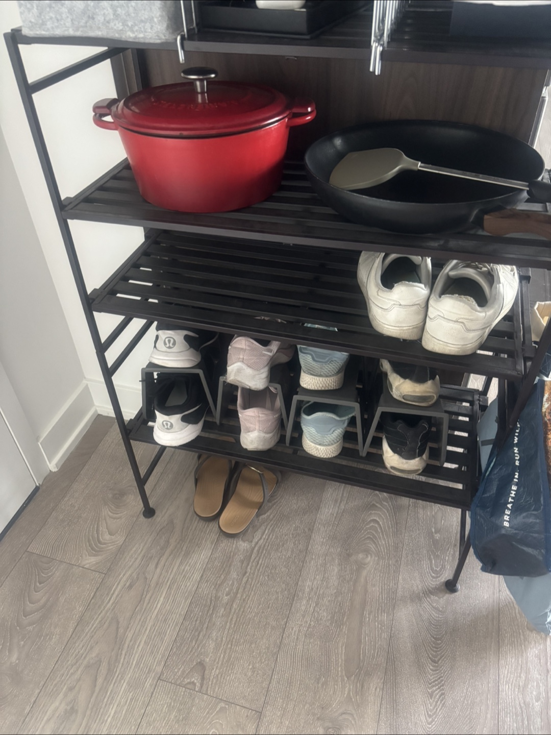 Organizing rack