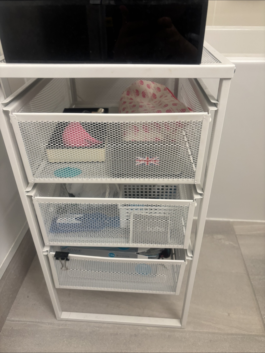 IKEA LENNART Drawer Unit - White
