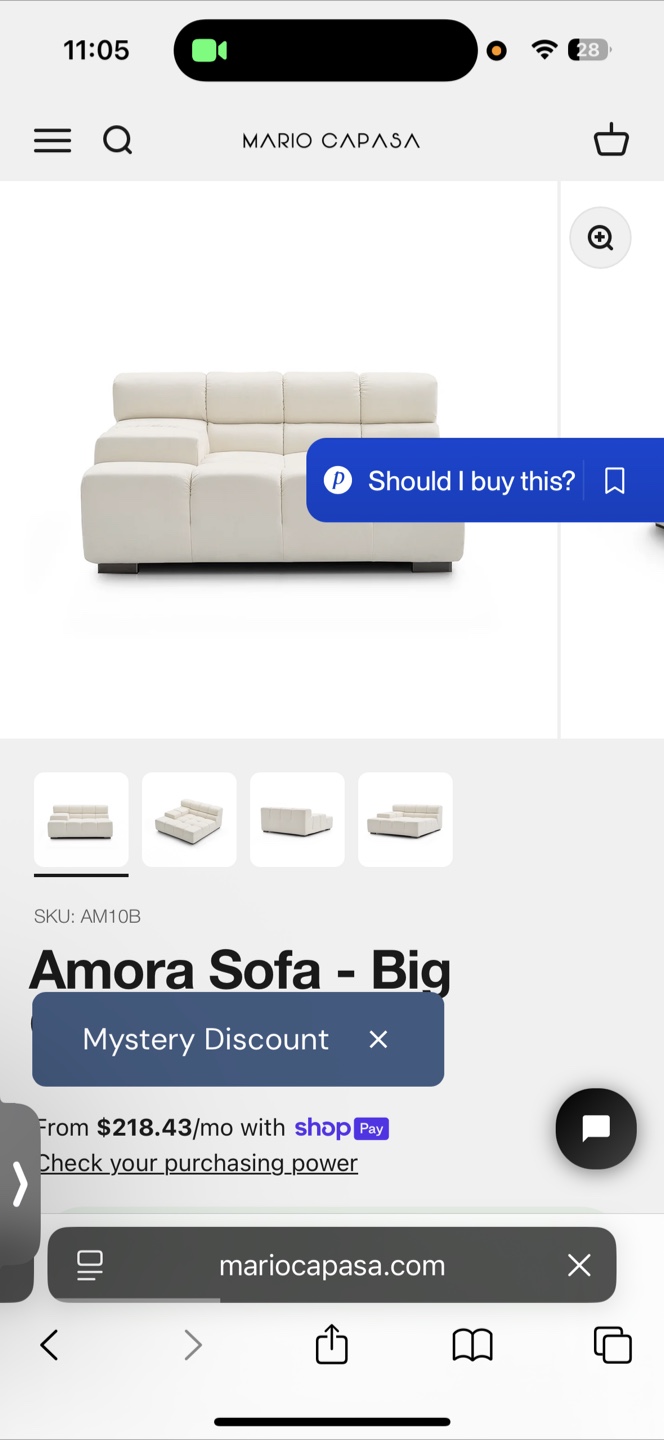 Mario Capasa Amora Sofa - Sectional - photo 4