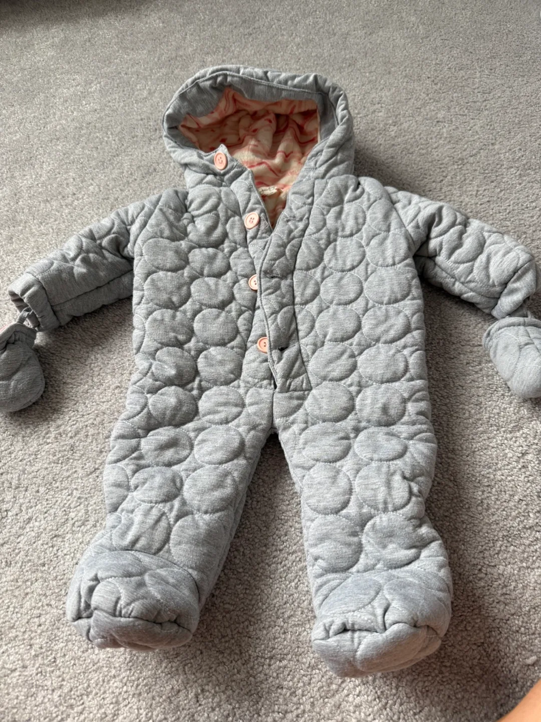 Jessica Simpson 3/6M Baby Snowsuit thumbnail