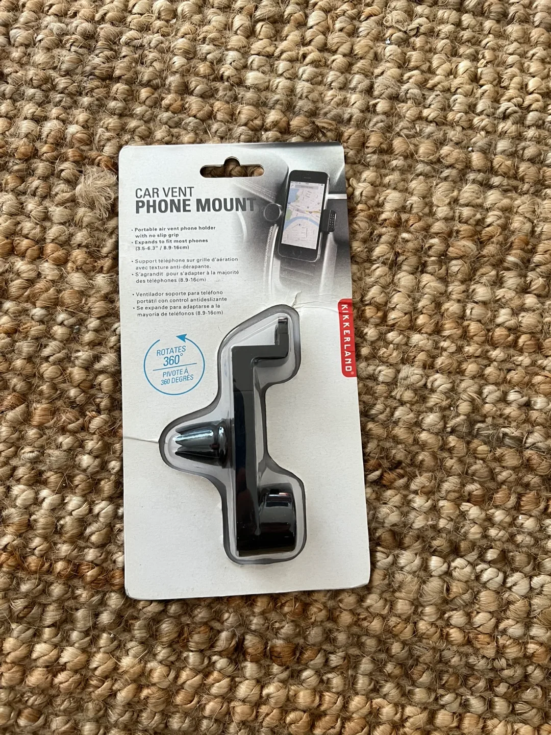 Kikkerland Car Vent Phone Mount - New thumbnail