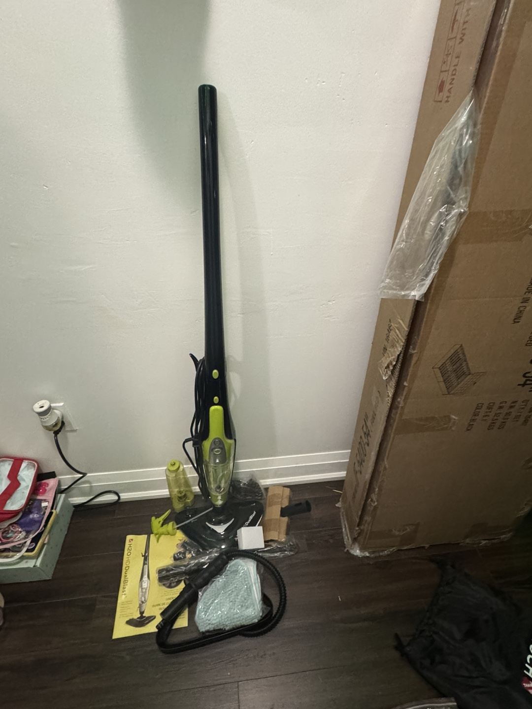 H2O HD Dual Blast Steam Mop