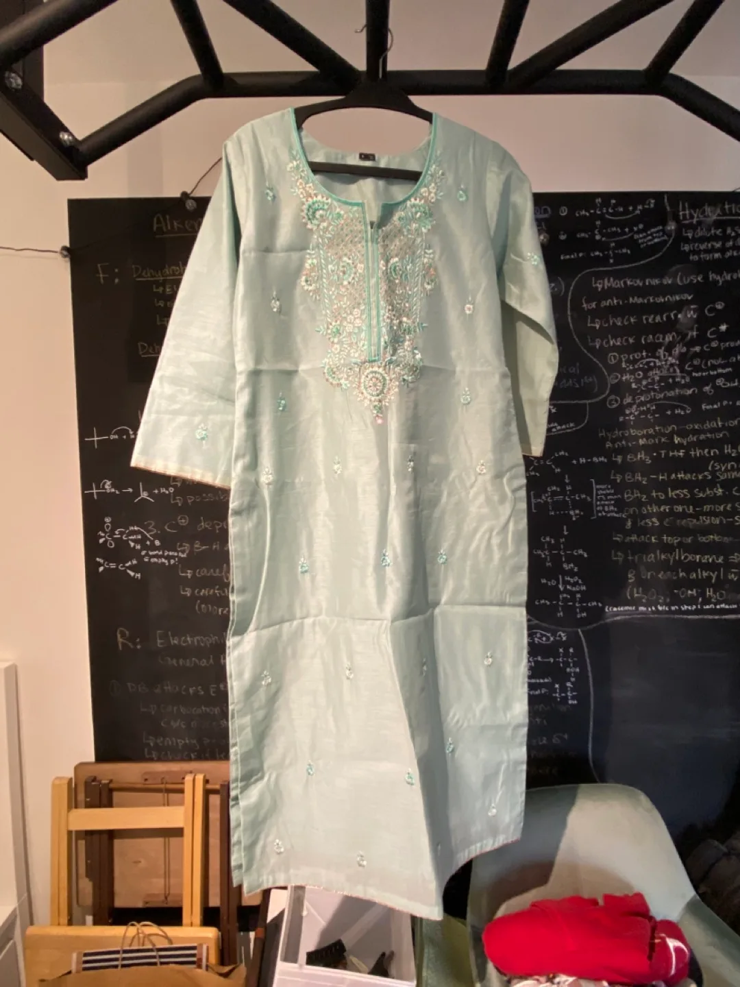 Light Blue Salwar Kameez Suit image indicator(2)