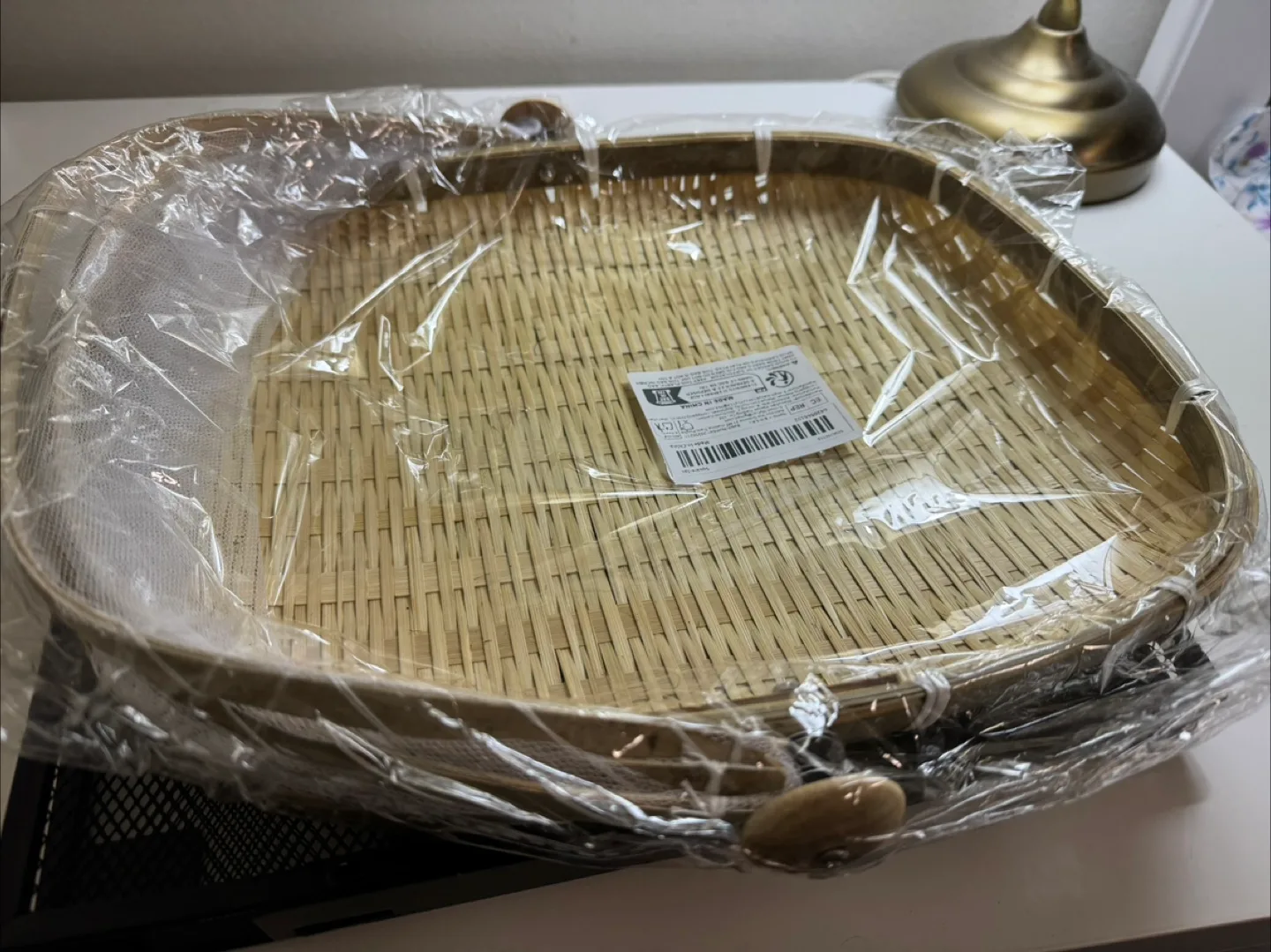 New Bamboo Food Cover Net Basket image indicator(3)