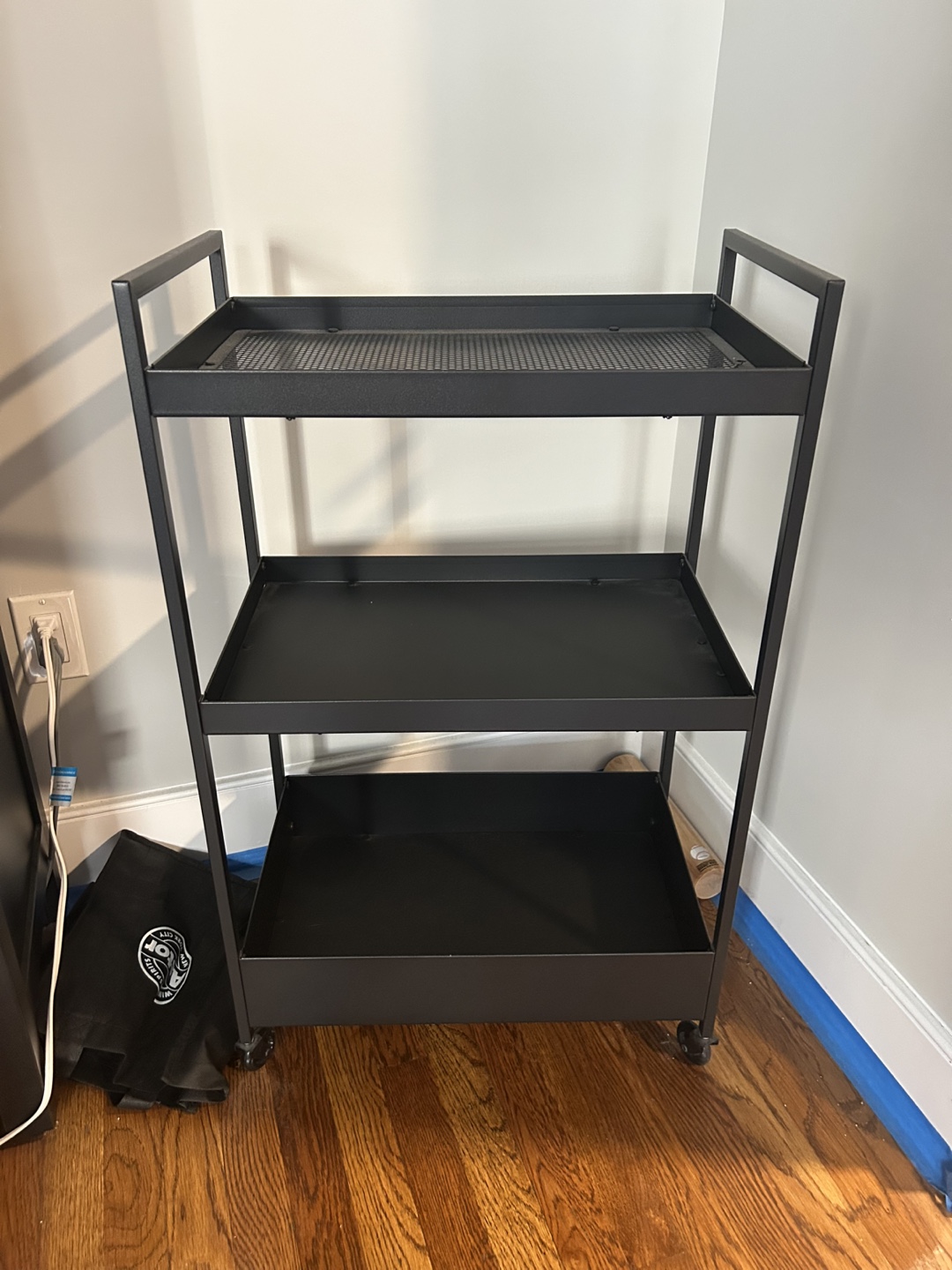 IKEA Black Utility Cart