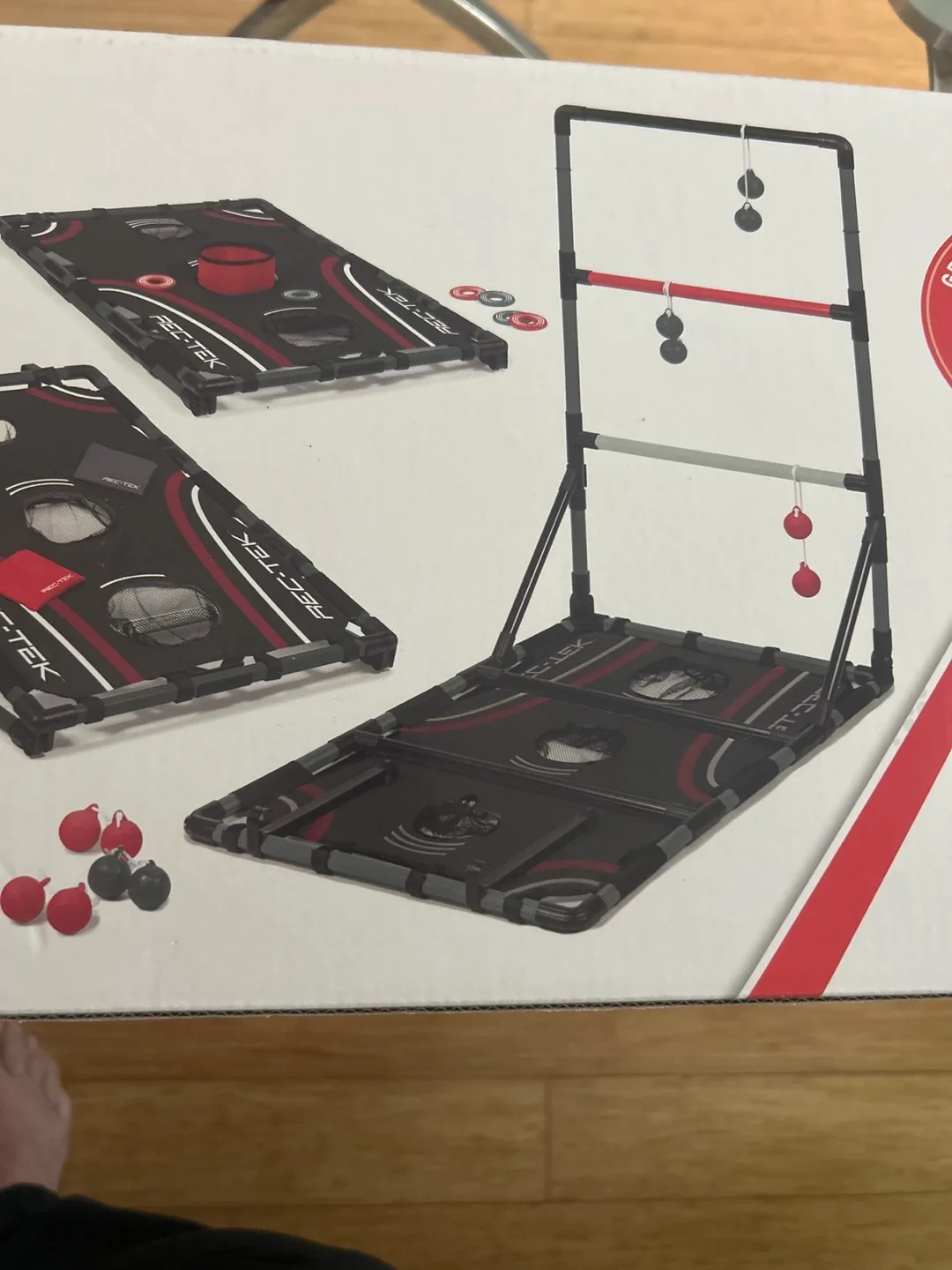 Rec-Tek 3-in-1 Tailgate Combo Game - New in Box image indicator(2)