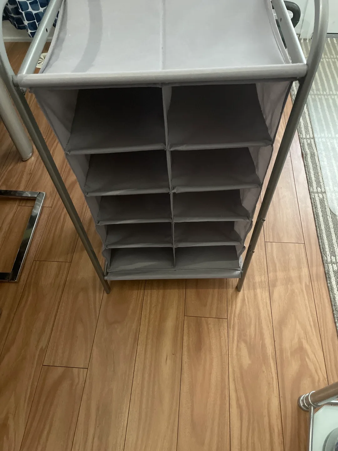 Grey 10-Shelf Hanging Organizer thumbnail