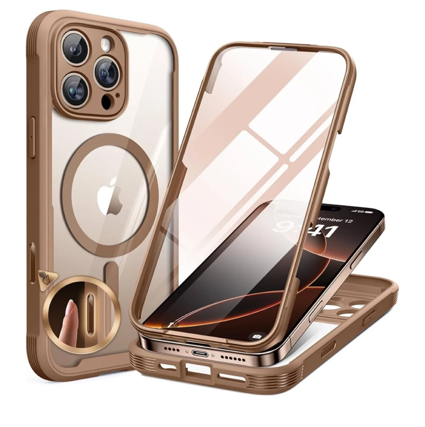 iPhone 16 Pro Max Case Mag Safe & Screen Protector image indicator(3)