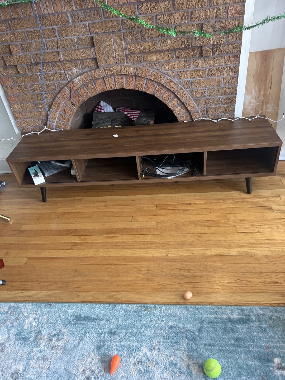 Brown TV Stand - photo 3