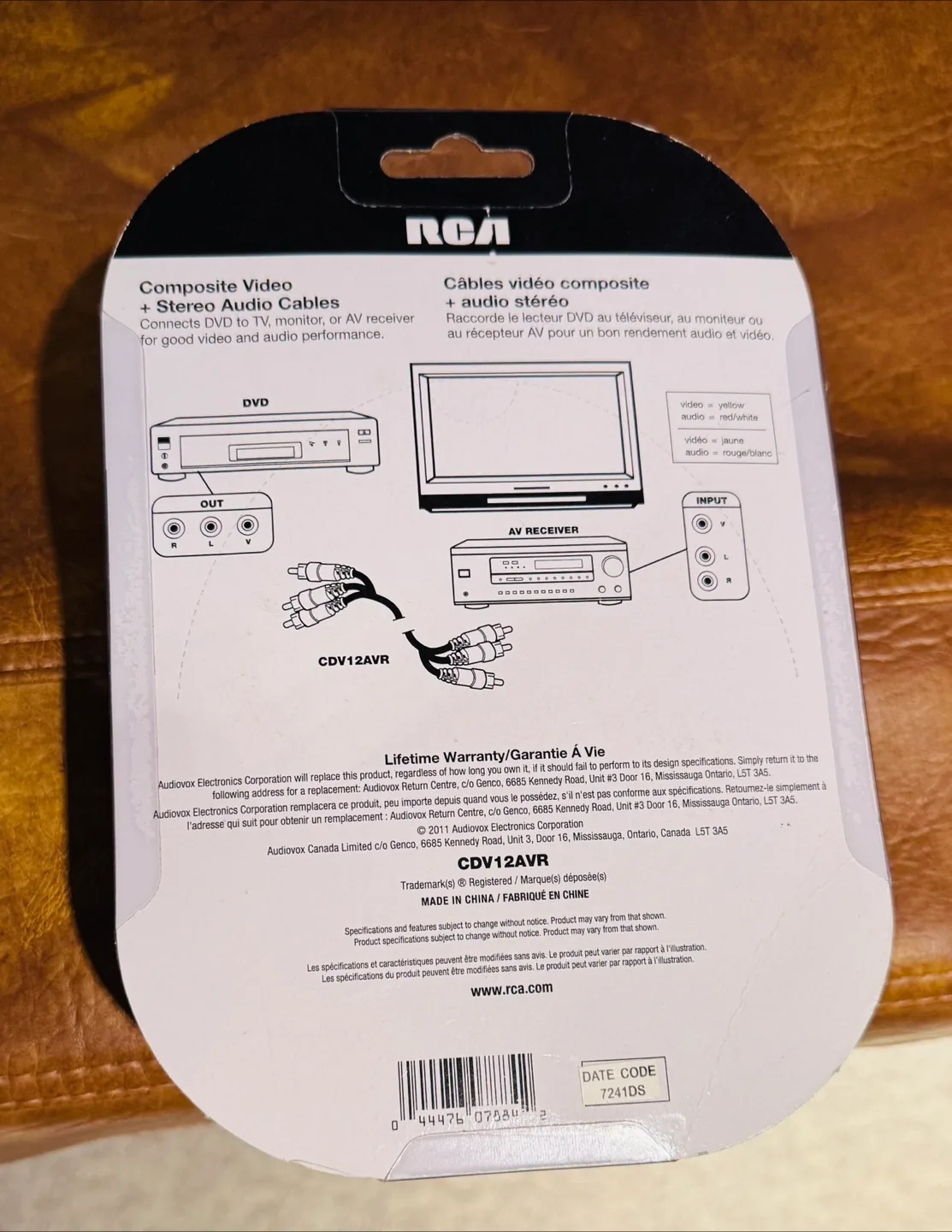 ❤️New RCA Composite Video & Stereo Audio Cables image indicator(2)