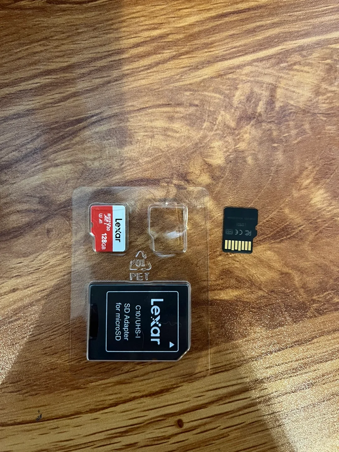 Lexar 128GB Micro SD Card with Adapter - New thumbnail
