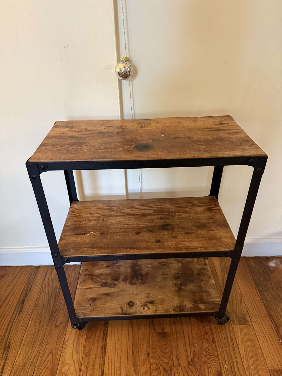 Rolling 3-Tier Utility or Bar Cart