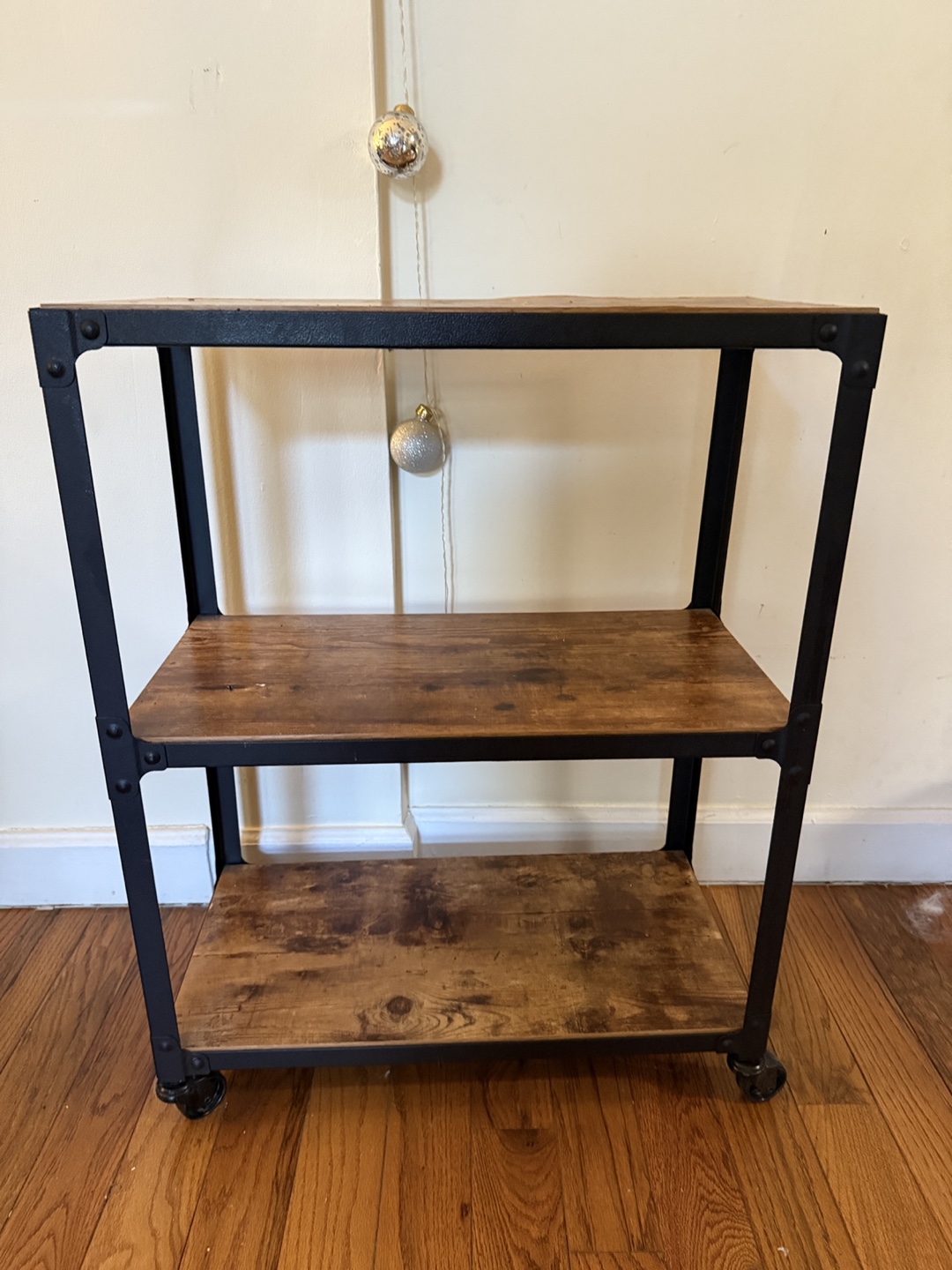 Rolling 3-Tier Utility or Bar Cart - photo 2