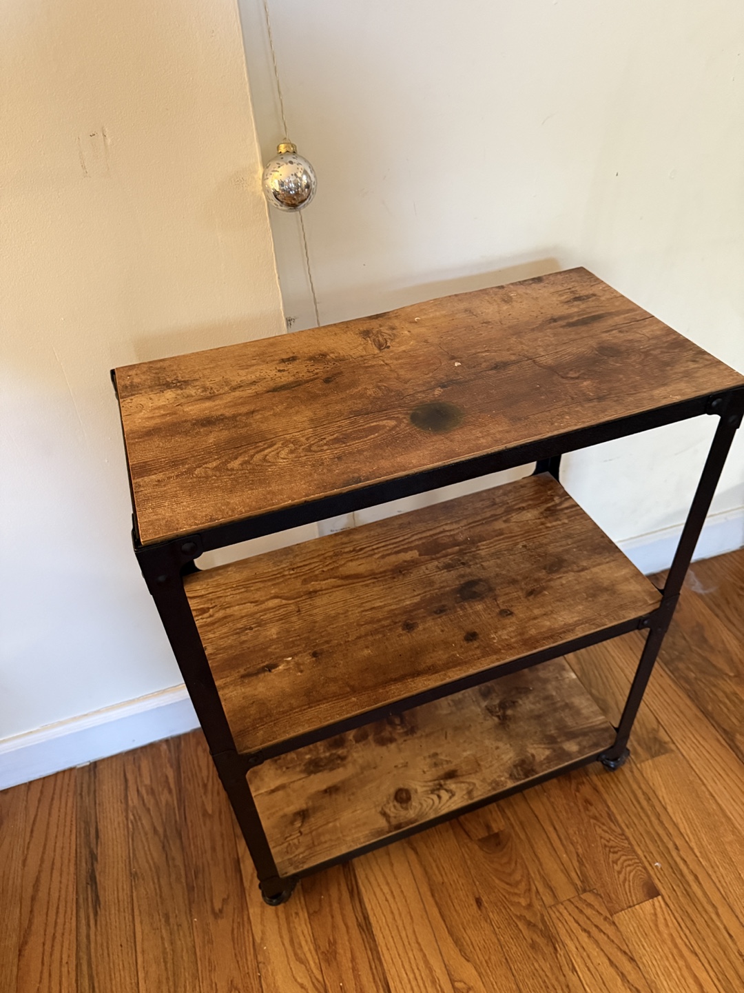 Rolling 3-Tier Utility or Bar Cart - photo 3