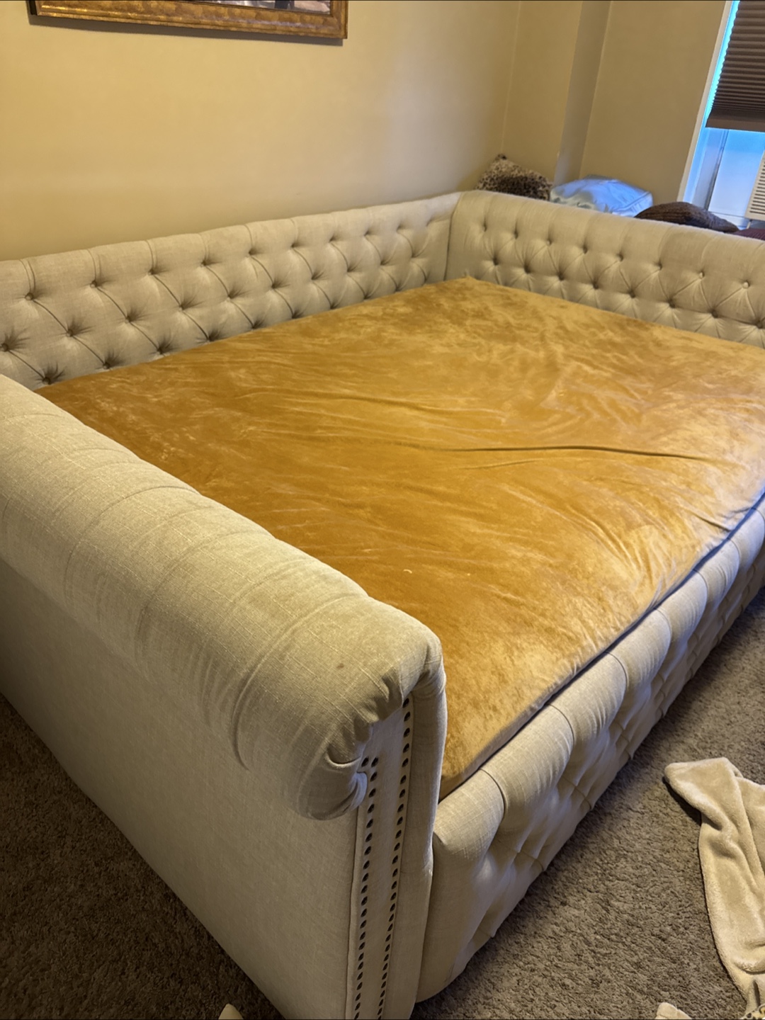 Queen size bed frame