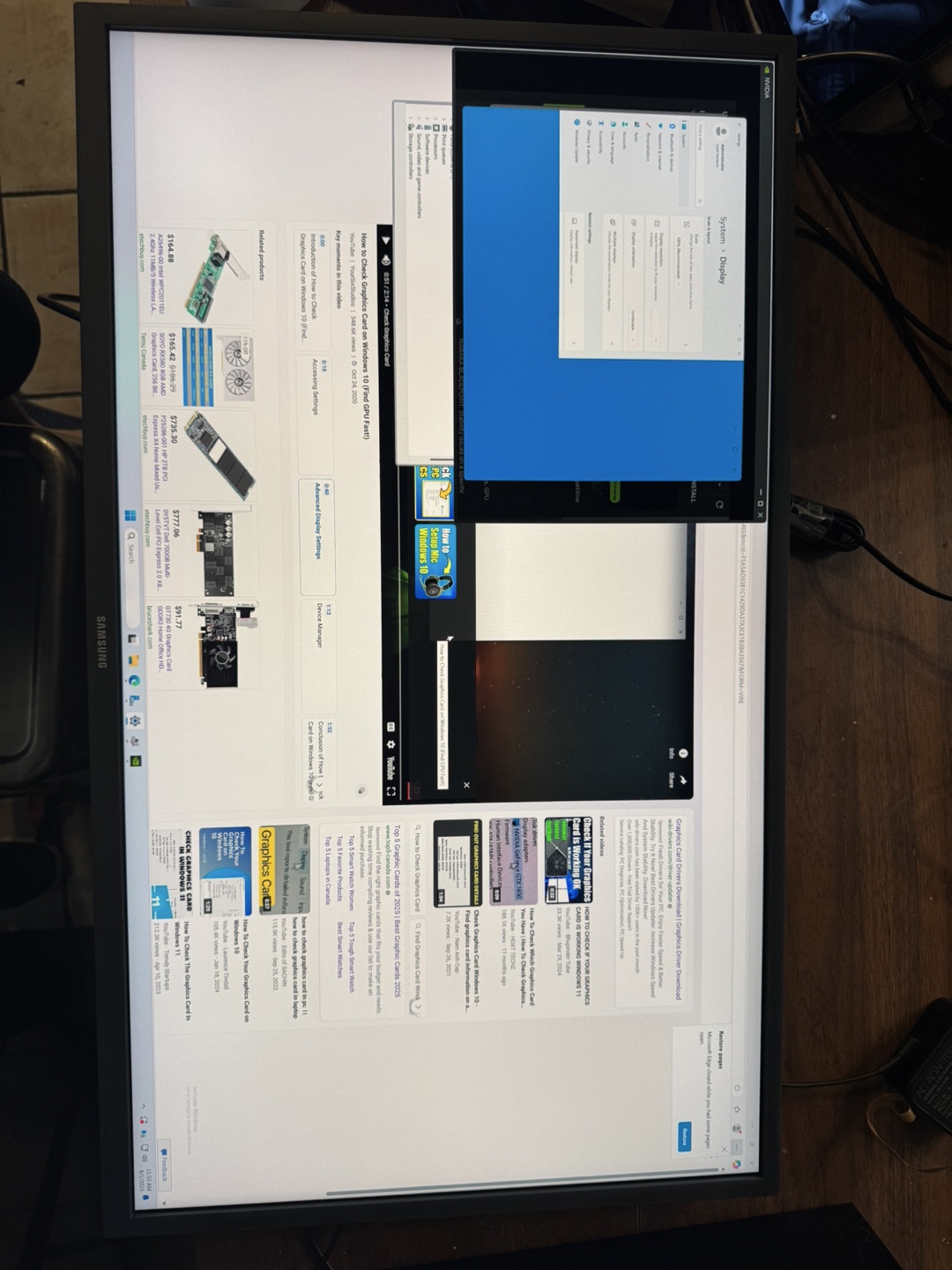Samsung U32J59x 32" 4K Monitor - Like New! - photo 2