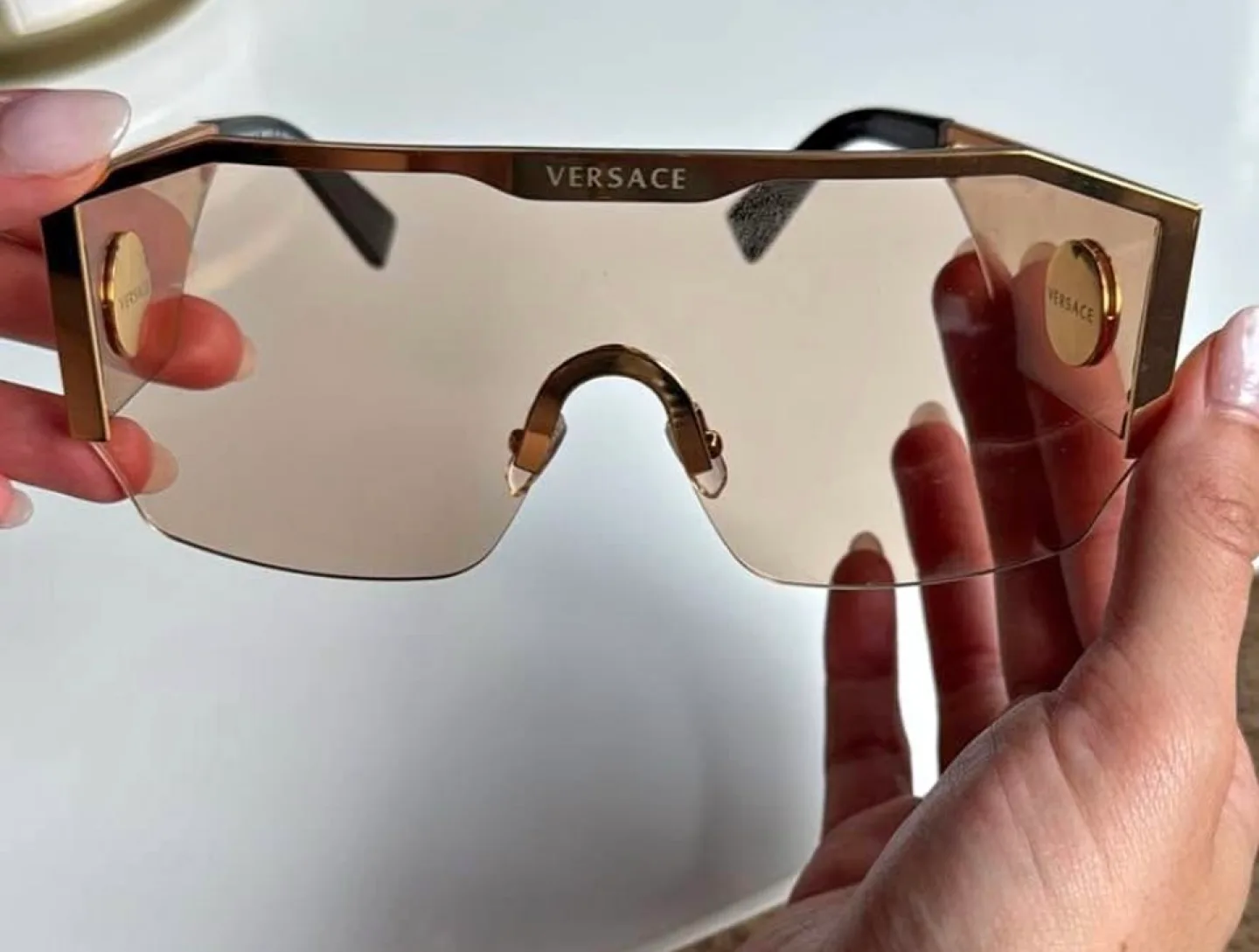Versace Sunglasses Gold thumbnail