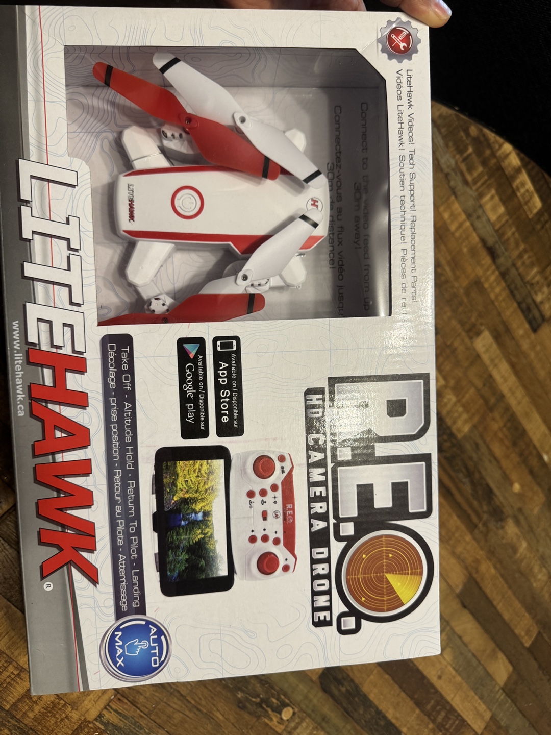 New LiteHawk R.E.O. HD Camera Drone - photo 4