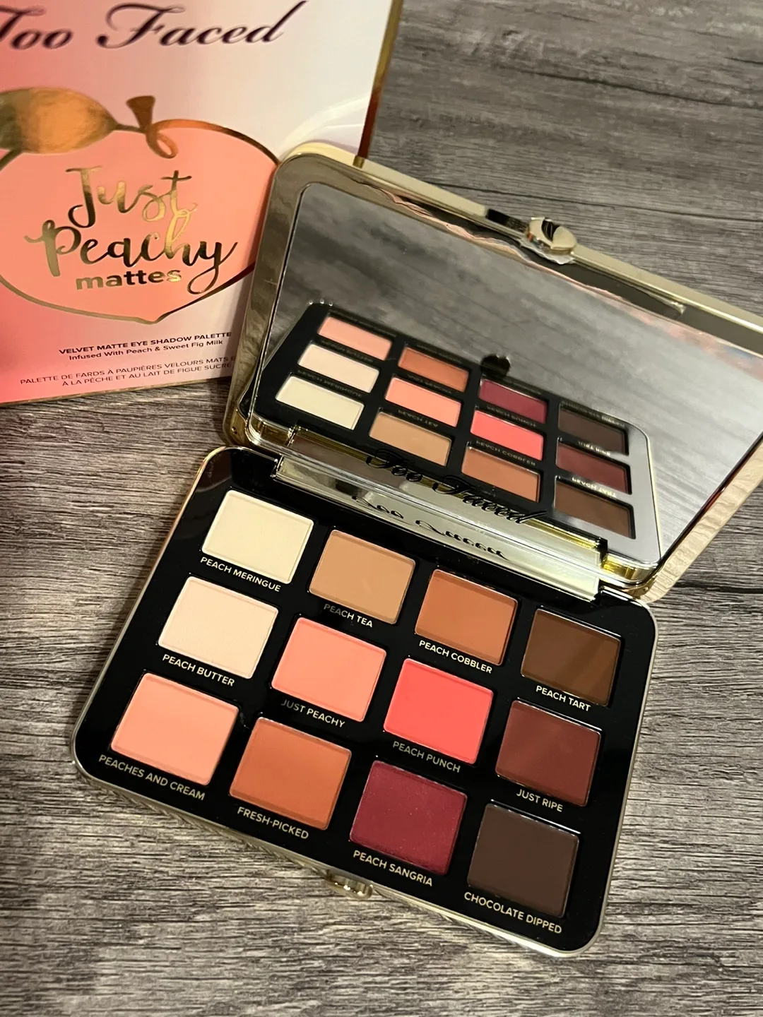 Too Faced Just Peachy Mattes Eyeshadow Palette thumbnail