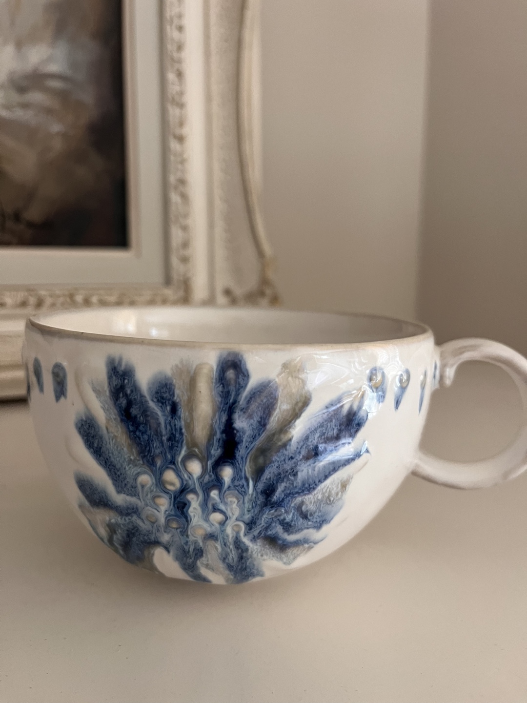 Anthropologie Floral Mug - New! - photo 2
