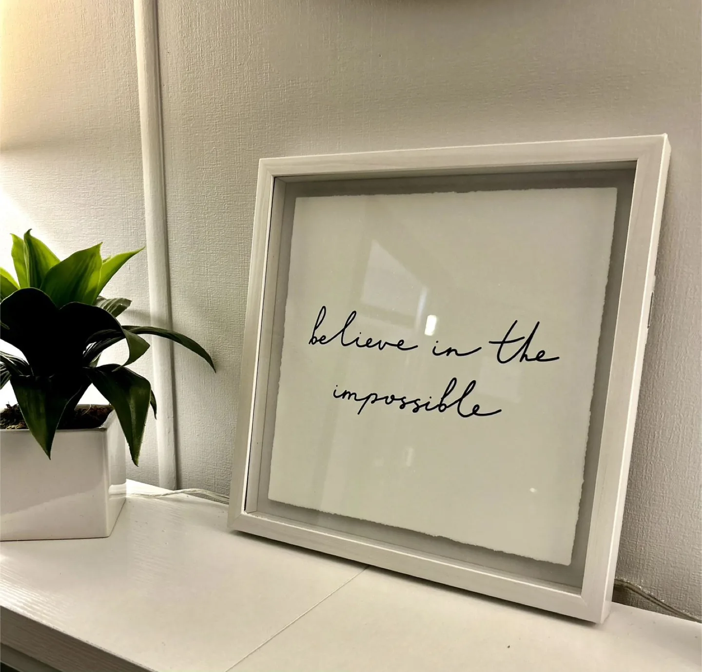 NEW Framed Print - Believe in the Impossible - Marmont Hill thumbnail