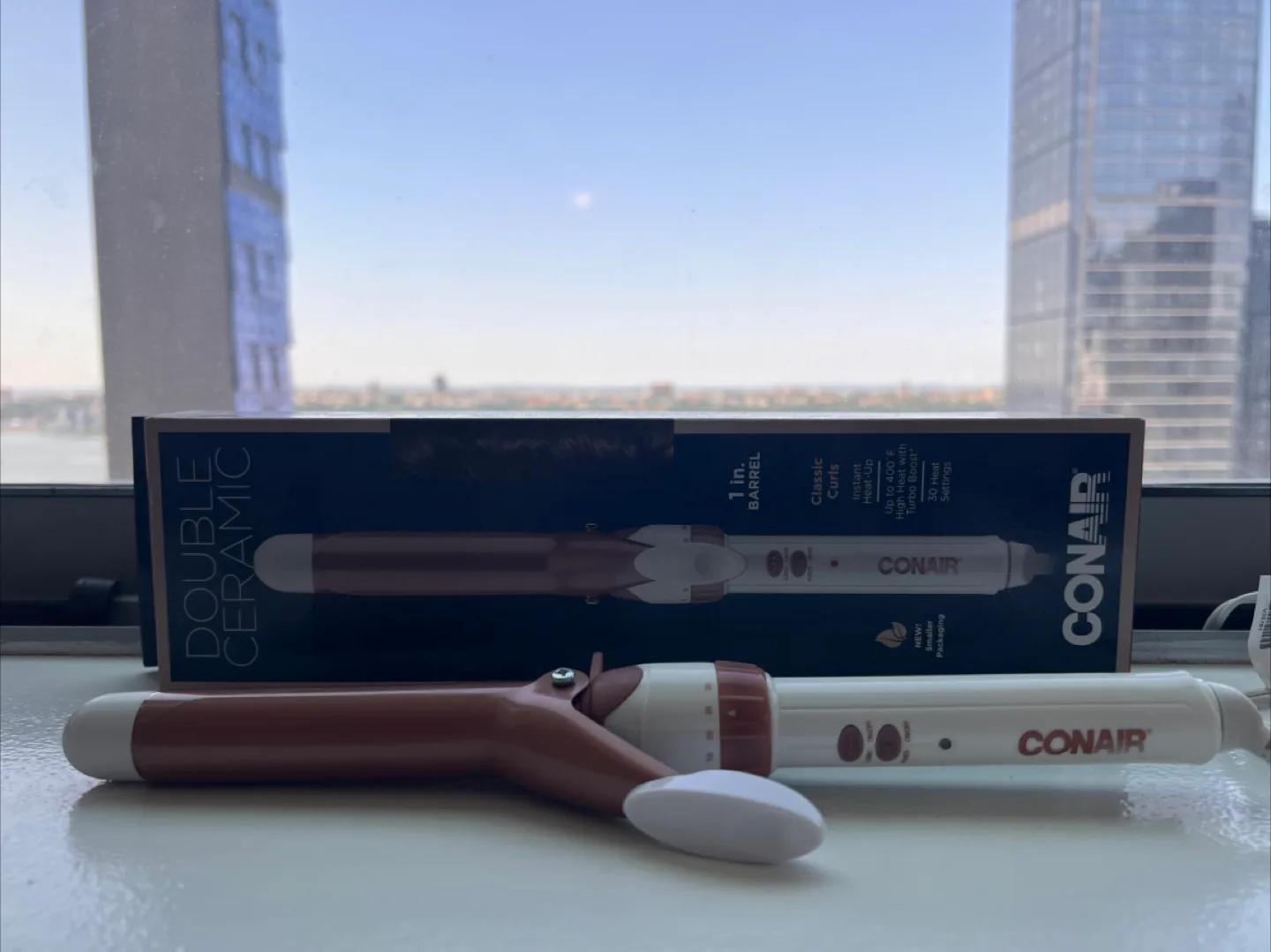 Conair Double Ceramic 1-inch Curling Wand thumbnail
